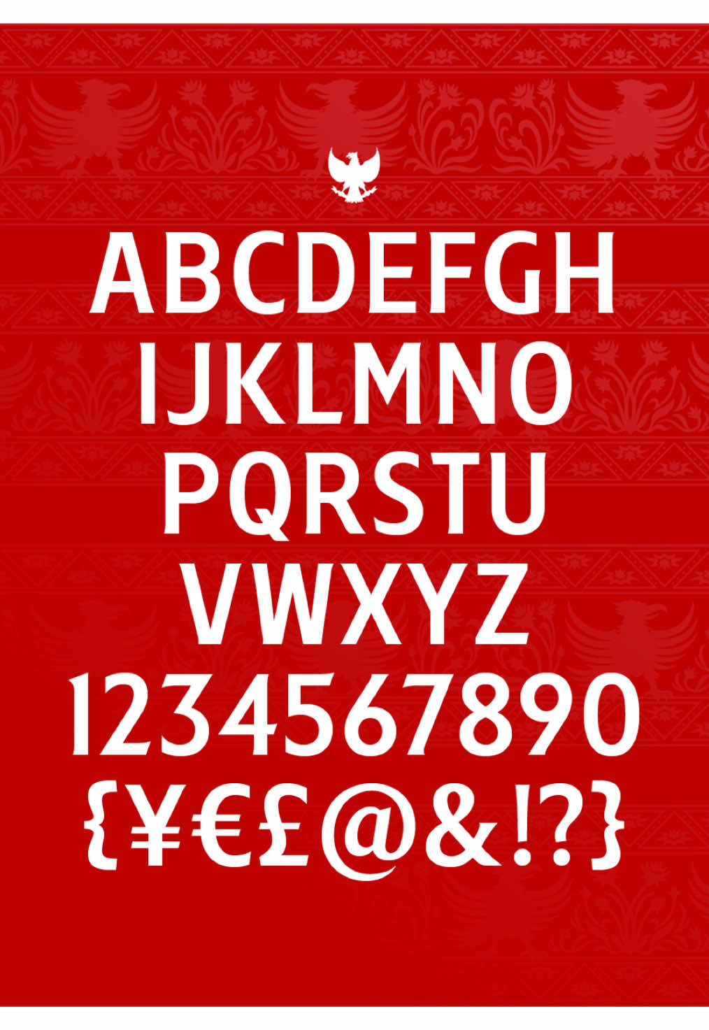 Typeface baru dari jersey Tim Nasional Indonesia tetap bisa hadir baik di dalam maupun di luar lapangan, sebagai bentuk kesatuan antara para pendukung serta para pemain yang beraksi membawa nama Indonesia. Gaya visual vernakular Indonesia disuguhkan lewat pendekatan kontemporer melalui aksen pada penulisan nomor punggung pemain sebagai bentuk nyata dari semangat yang menjadi inspirasi di balik jersey ini, "Indonesia Pusaka."