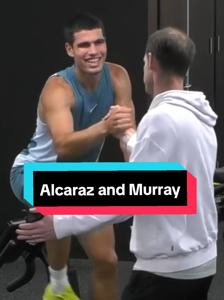 gg wp 🤝 #AusOpen #Alcaraz #Djokovic #Murray 