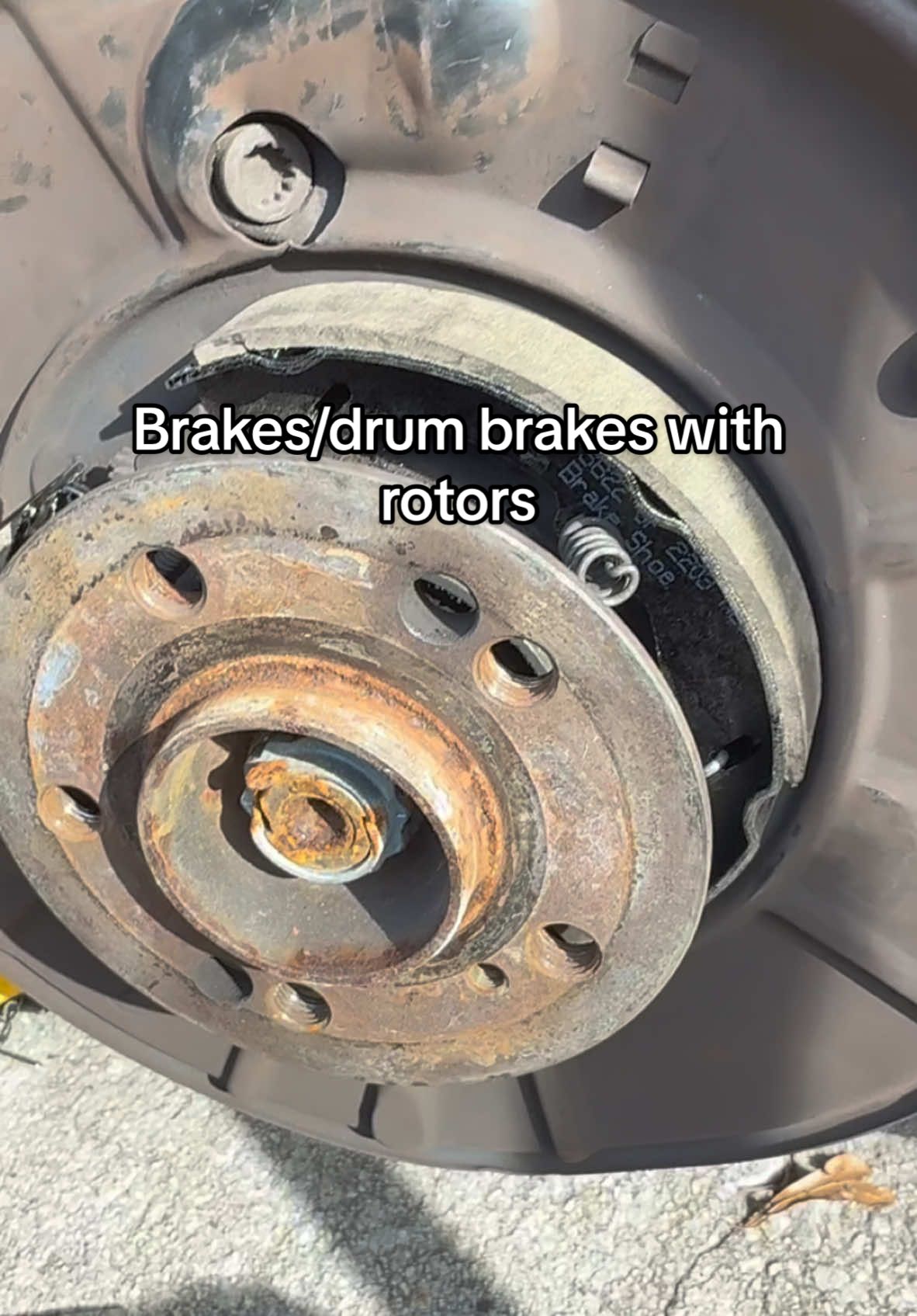Mercedes Benz full rear brake service