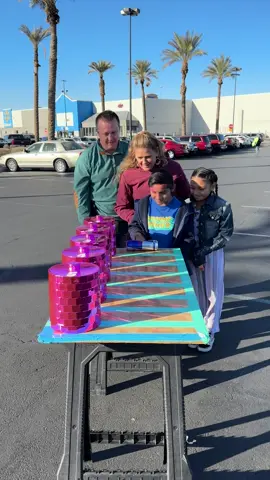 Prize game in public makes some family members happy and some sad .