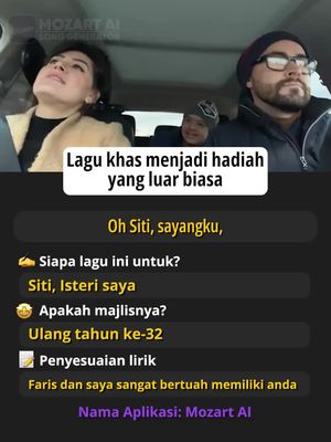 Cipta lagu peribadi anda dengan AI untuk insan tersayang!