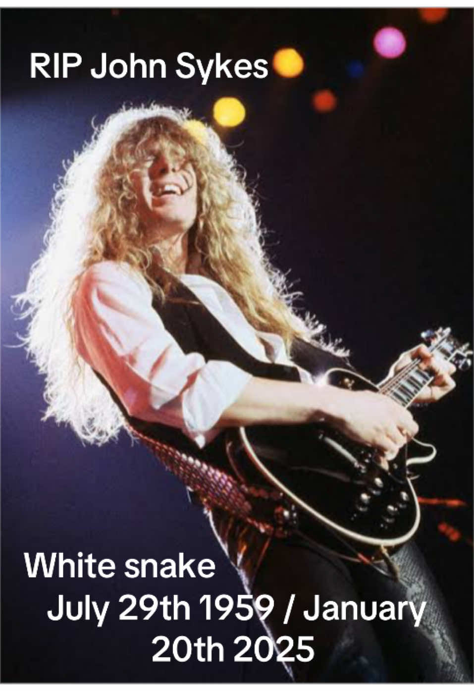 #johnsykes #whitesnake#legend #rock #guitarist #rip #isthislove 