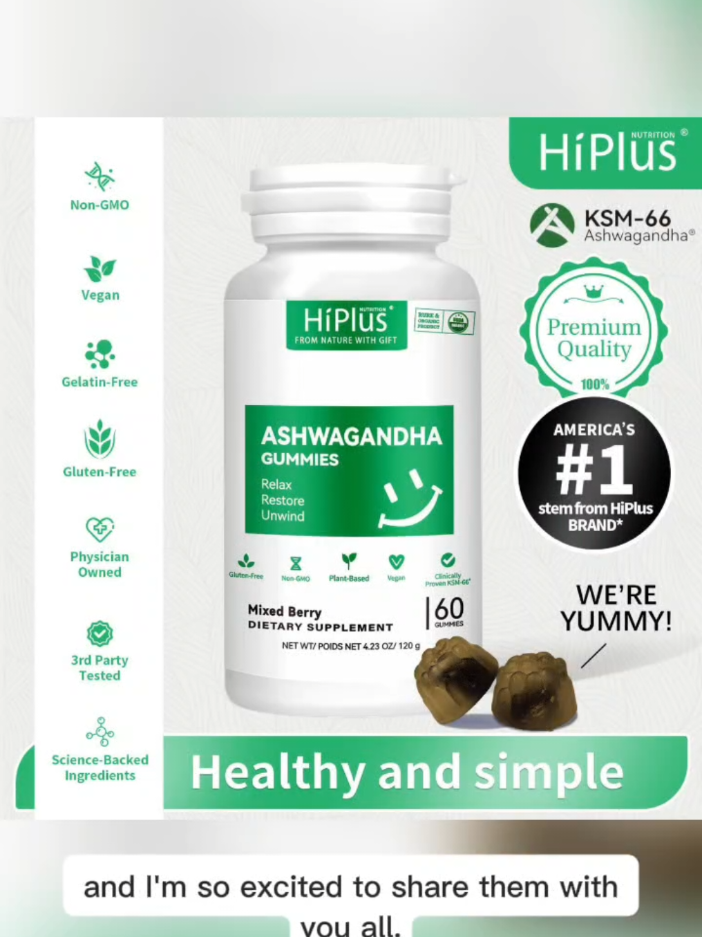 #CapCut #ashwagandha #gummies #nongmo #StressRelief  #tastetest @HiPlus Nutrition  #taste  #creatorsearchinsights #trend #TikTokShop #tiktokpartner #tiktokshopaffiliate #traveltiktok #tiktokmademebuyit #fyp #tiktokpartners #hiplus #beauty #BeautyReview #relaxation #relax #unwind #gelatinfree #glutenfree #mixedberry 