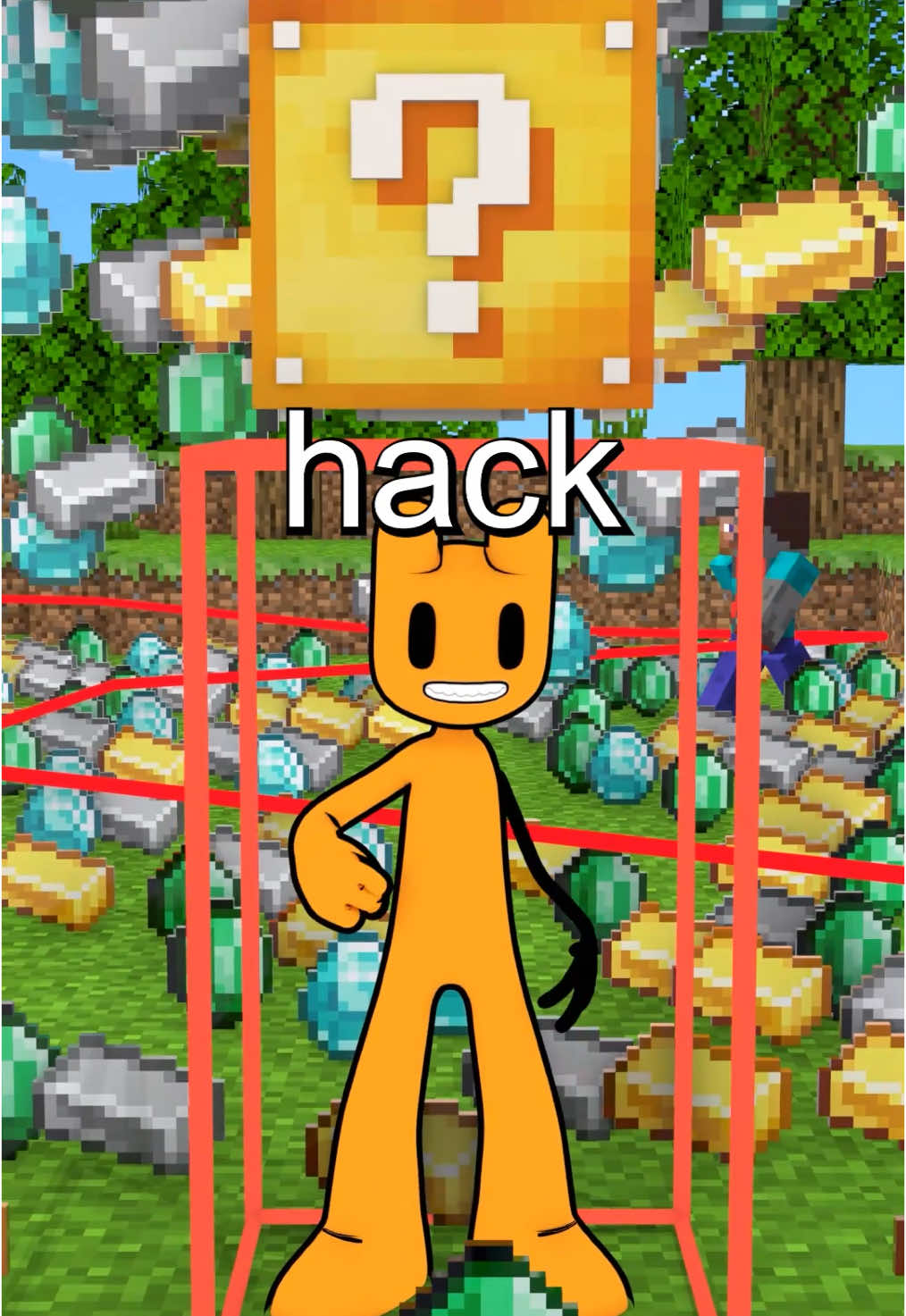 The Best Hack In Minecraft #viral #fyp #Minecraft #story 