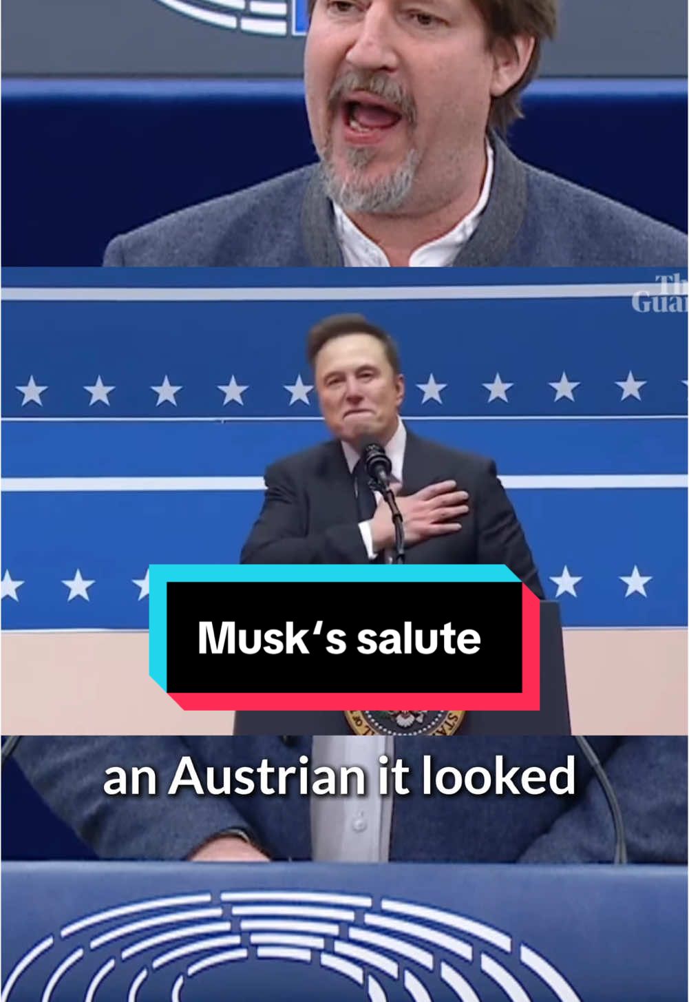 As an Austrian, Musk‘s salute looked like it came straight from the Third Reich. #musk #usa #austria 