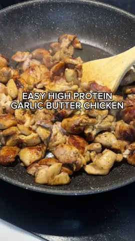 EASY GARLIC BUTTER CHICKEN👇🏻 One of the best tasting chicken meal preps you can make in under 20 min Ingredients  Garlic powder Salt Garlic Chicken thigh Pepper  Paprika #diet #mealprep #easymeals #easymealprep #highprotein #fatlossmealprep #recipes #nutrition #fyp #foryoupage