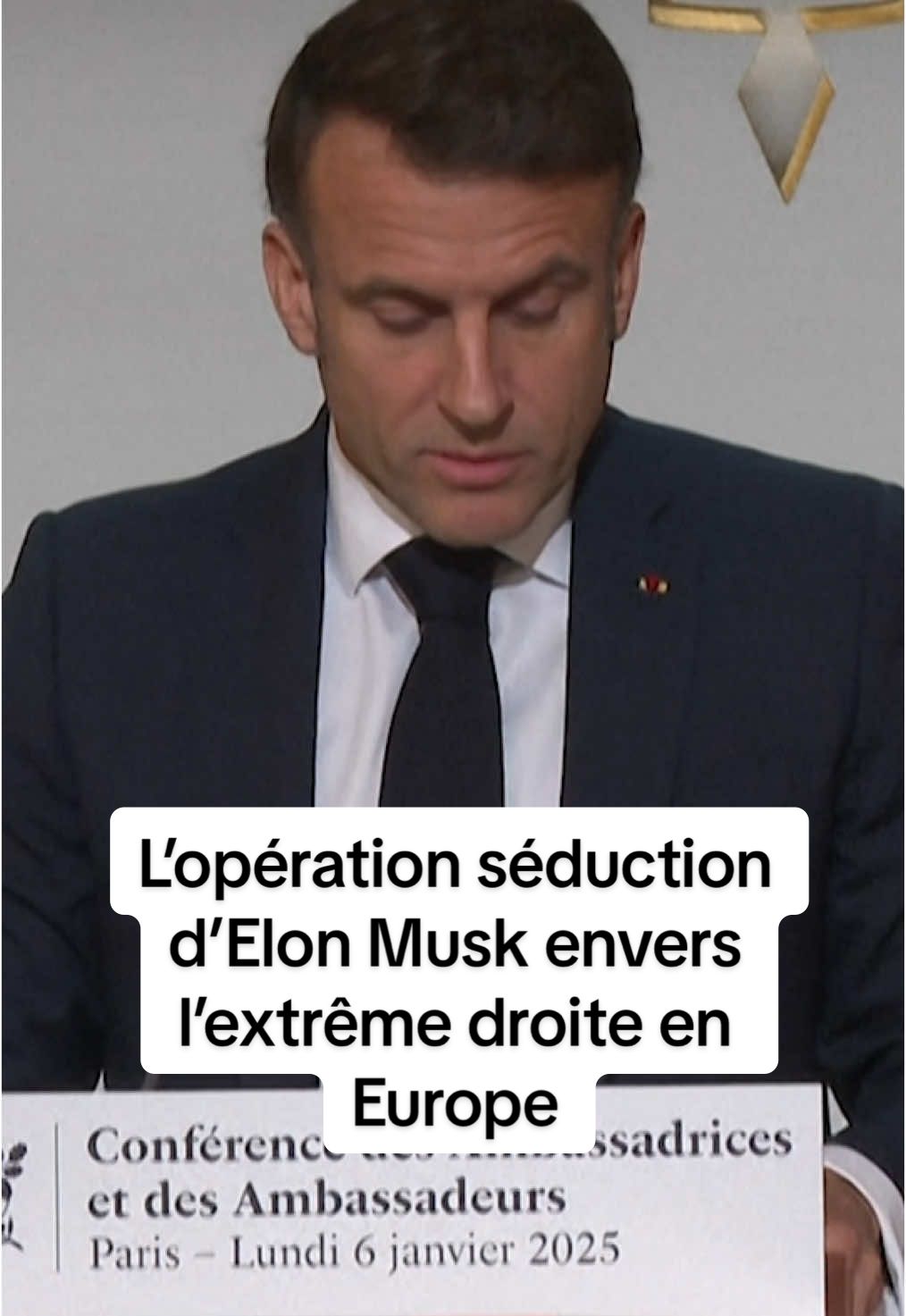 Jusqu’où ira Elon Musk ? L’homme le plus riche du monde est clairement devenu un acteur diplomatique de premier plan. Depuis plusieurs semaines, il multiplie les ingérences en Europe de façon très agressive.                                  #sinformersurtiktok 