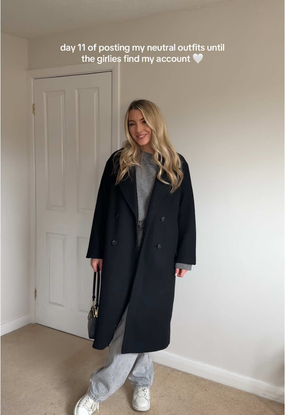Day 11 of posting my neutral outfits until the girlies find my account 🤍 #woolcoat #outfitideas #outfitsinspo #outfitidea #neutralfashion #neutraloutfit #neutralstyle #minimalfashion #timelessfashion #capsulewardrobe #fashiongirlies #winteroutfits #winteroutfitideas #winterfashion