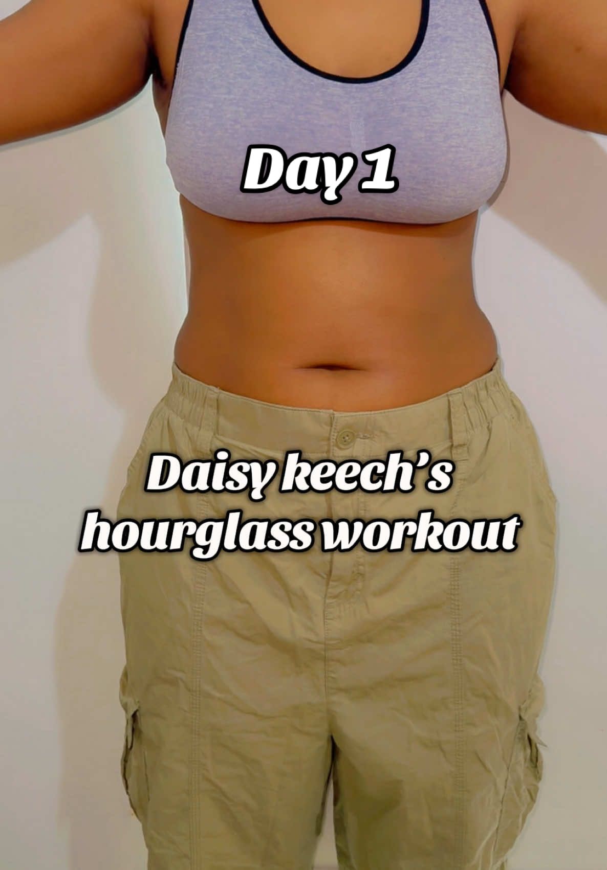 Daisy keech’s Hourglass workout. Doing this challenge once again in 2025 because why not haha! It’s worked well for me in the past So I want to give it one more go for 20 days in hopes to finally get defined abs. I’ll be doing this with other workout. Let’s do this! 💪🏽💕 #daisykeechworkout #daisykeech #daisykeechabworkout #tinywaistworkout #absworkout #hourglassworkout #absworkout #fyp #foryo #fittness #FitTok #fitnessmotivation #girlworkout #coreworkout #weightloss 