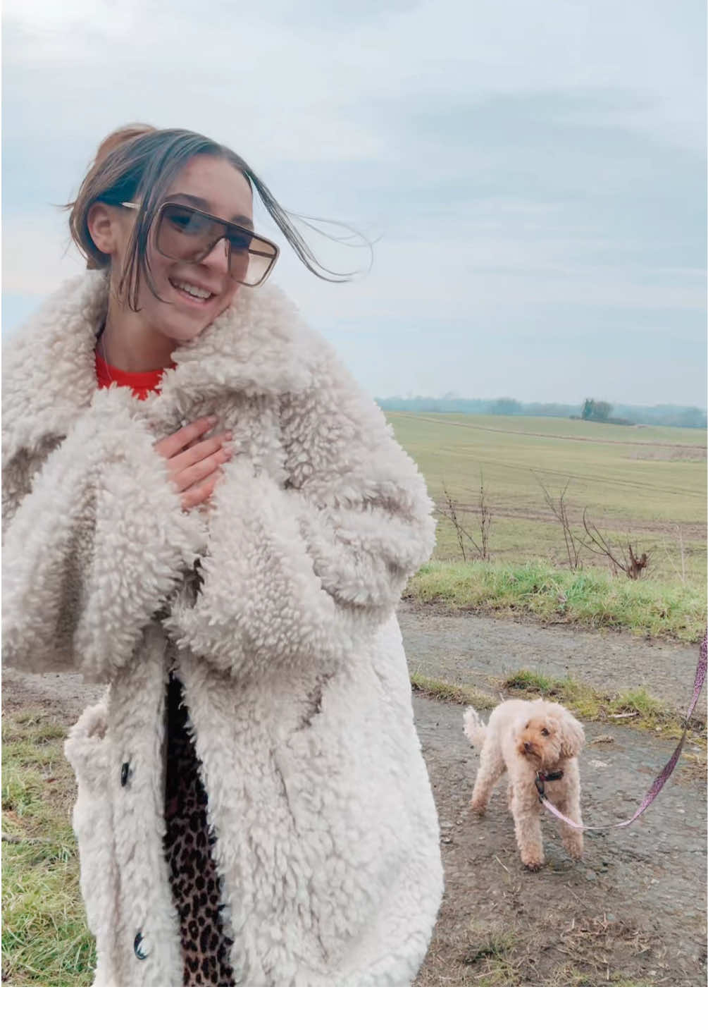 I promise the dog isn’t scared of me🐶 #trending #trends #trending #messy #london #england #londontown #northernengland #trendingsound #OOTD #outfitoftheday #fitcheck #outfit #matching 