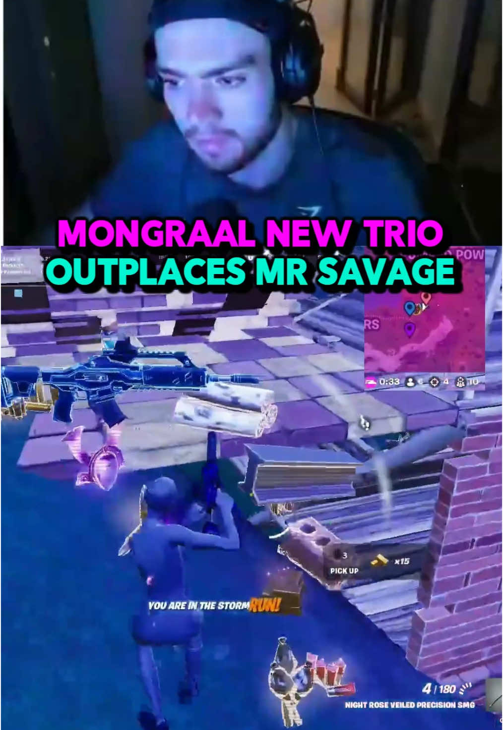 Mongraal got dropped and is now doing better than Savage #foryou #viral #jeido #fyp #fortniteclips #endgame #chapter6 #mongraal #mrsavage 