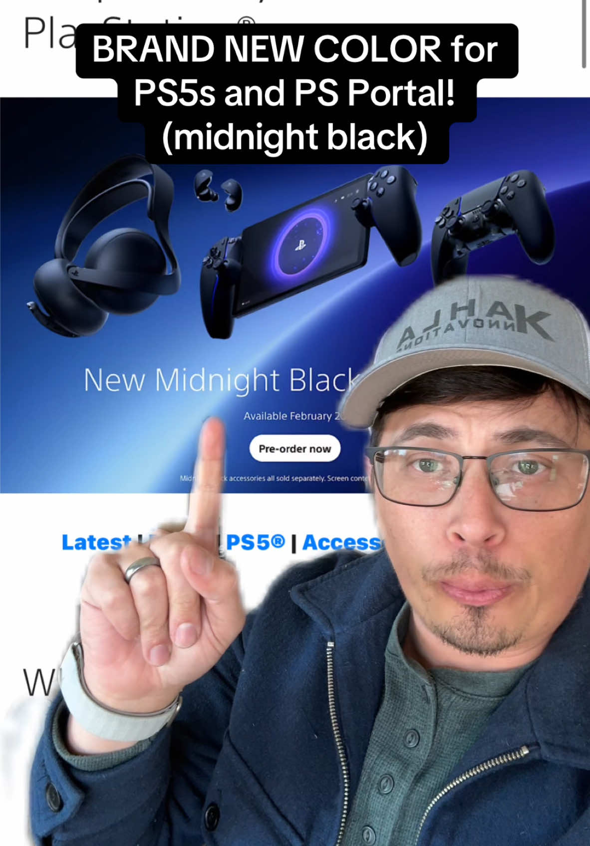 The #playstation #midnightblackcollection is available now! Must see! #psportal #os5 #kahlagaming #kahlatech #kahlatalk #fypシ 