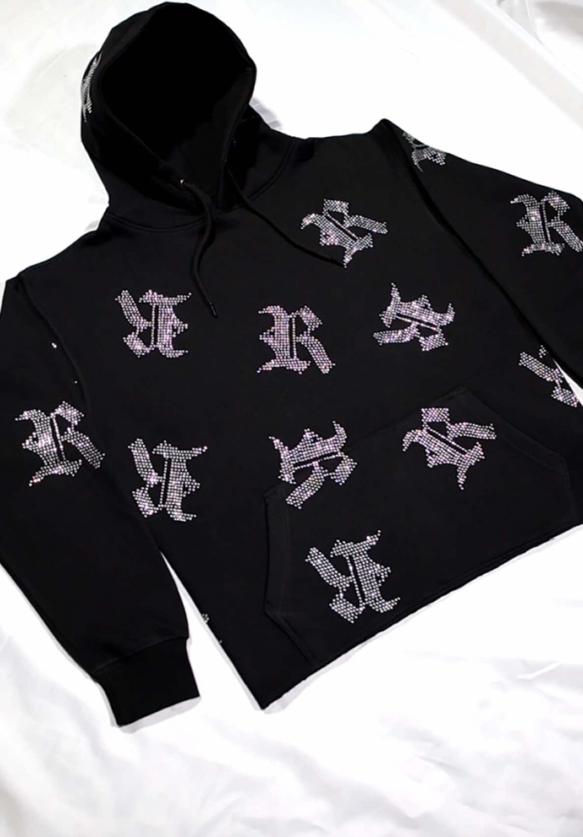 Here’s a full tutorial on how to make custom rhinestone hoodies! Let me know what step you want me to break down in further detail! #rhinestonehoodie #rhinestonetransfer #vinylcutter #heatpress #crafts #howto 