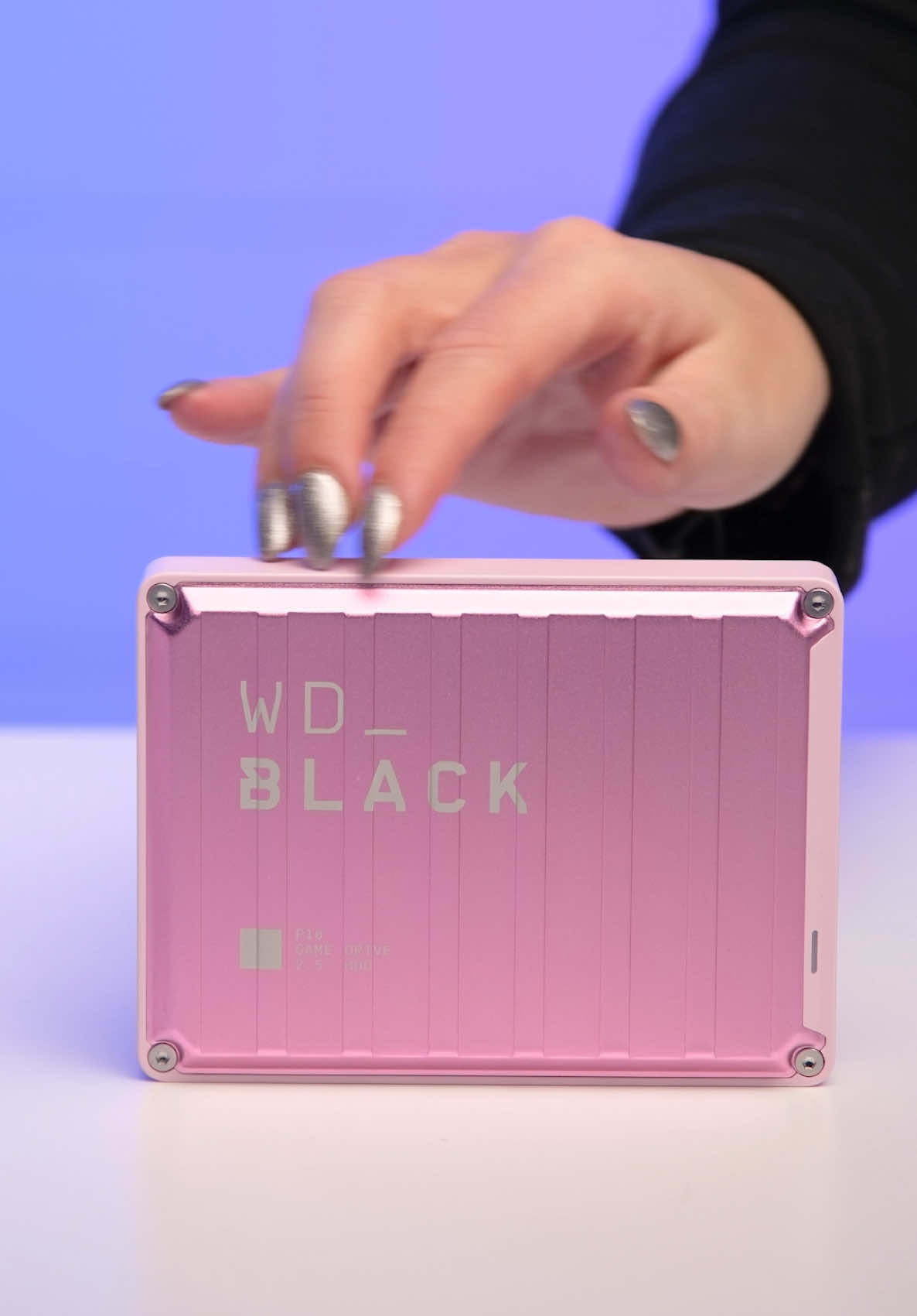 Let’s take a break to appreciate the sounds of the WD_BLACK P10 Pink gaming drive #gaming #asmr #gamersoftiktok #pink #pcgaming #pcsetup 