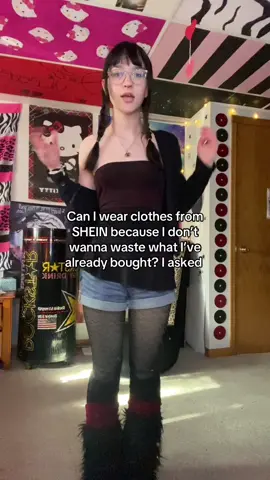 Like i thirft or use depop for all my clothes now but im not just gonna let the clothes i have go to waste #fyp #zxybca #shein #outfit