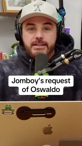 Jomboy wants Oswaldo Cabrera to stop switch-hitting #yankees #MLB #baseball #sports 
