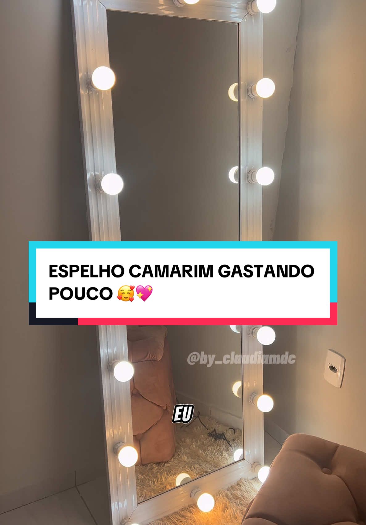 ESPELHO CAMARIM GASTANDO POUCO 💖 #espelhocamarim #espelho #penteadeiracamarim #garotaslegaisnaoguardamsegredos #garotasapoiamgarotas💝🎀✨️ #