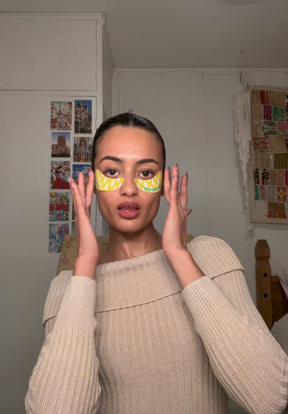 Ad | Never stressing my skin out over a date 🤭 using the @Dr.Jart+ UK  Ceramidin Cream, Eye Cream and Eye Mask #EyeLoveCeramidin