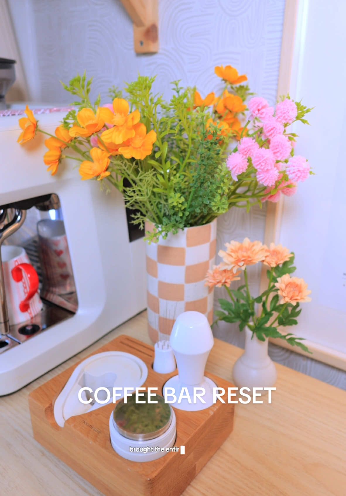 Valentine's Day/spring coffee bar 🤭🫶🏽🤌🏽 #coffee #coffeecontent #icedcoffee #icedcoffeeathome #creatorsearchinsights @target @HomeGoods @IKEA USA @Nespresso @Breville 