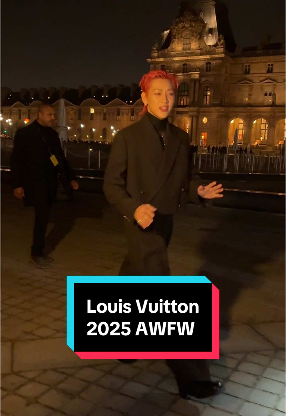 #GQ時裝週 泰星 BamBam 也來到 @Louis Vuitton 巴黎男裝週現場！ Video: @TreyShotYou  #bambam #กันต์พิมุกต์ภูวกุล #louisvuitton #pfw 