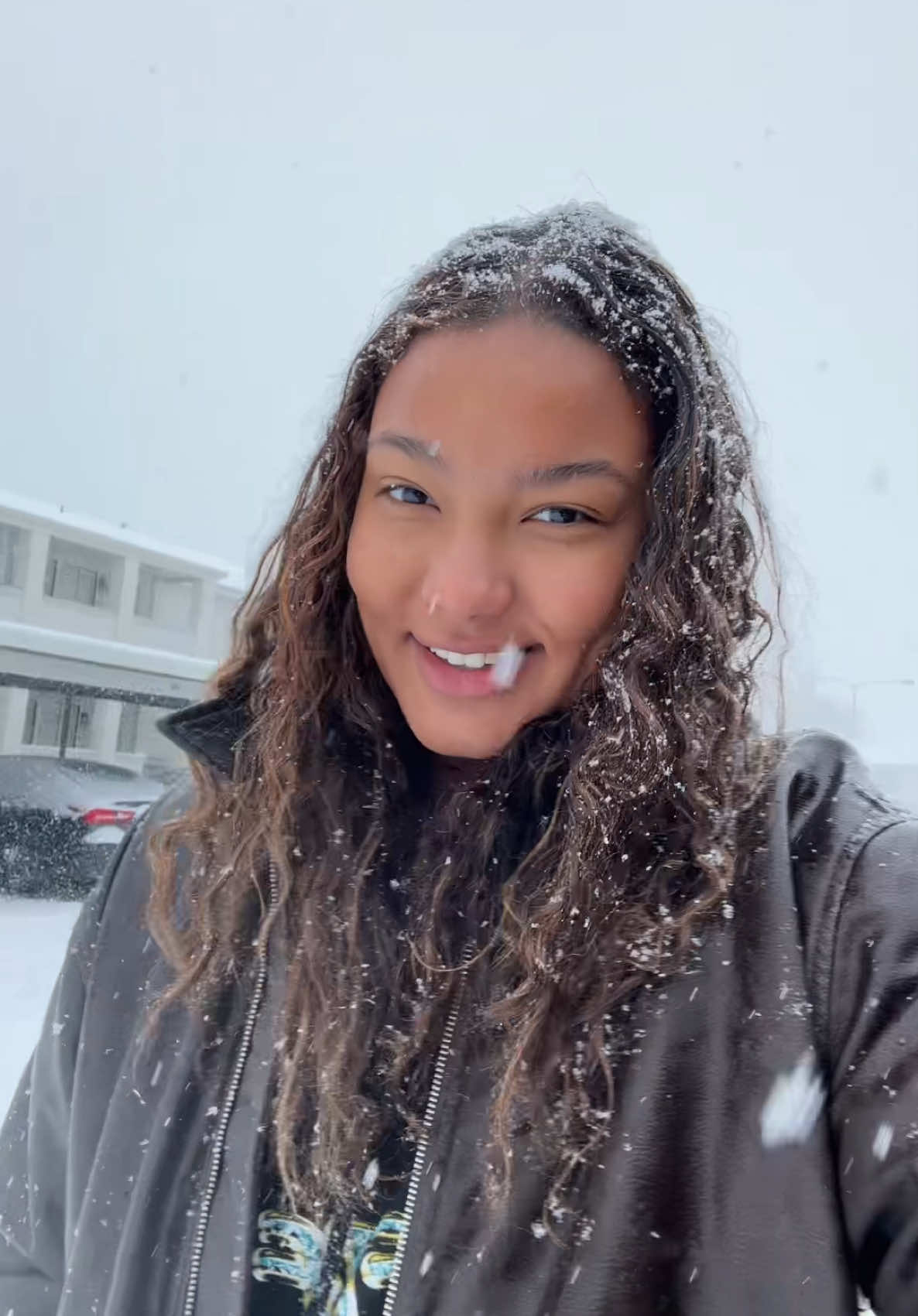 SNOW DAY !! ❄️☃️  #louisiana #snow #noahkahan