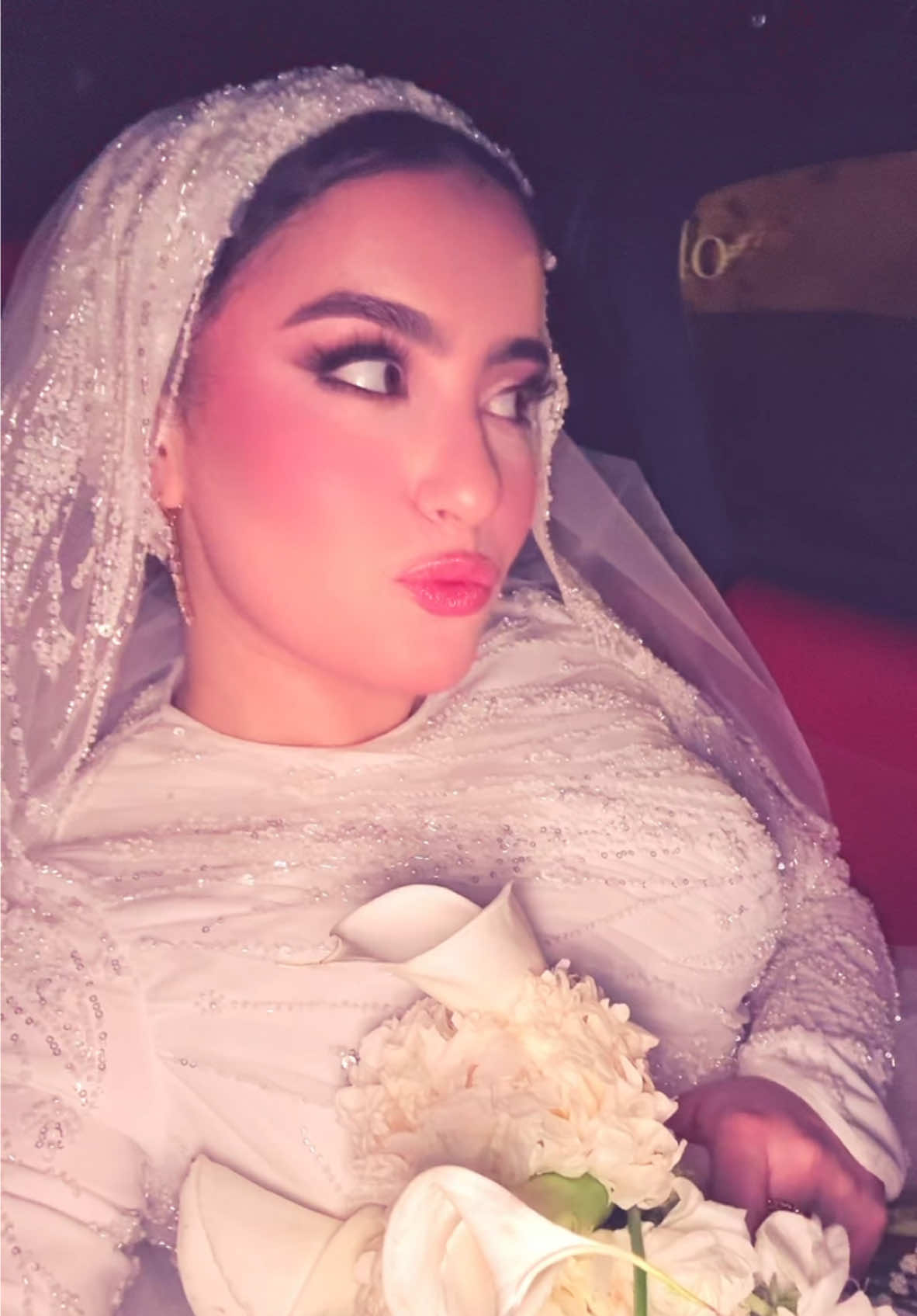 ma3lesh srrry 4 incoming wedding tiktoks in advanceee :p flowers by @Petal & Bloom Floristry makeup by @oyehh 