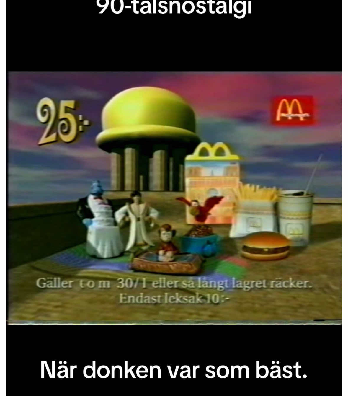 Någon mer som blir sugen? #detvarbättreförr #90talet #nostalgi #fyp #donken #happymeal 