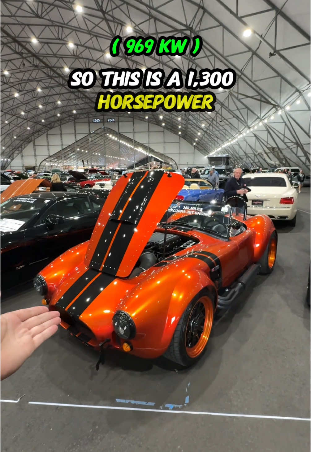 1,300 horsepower Backdraft Roadster