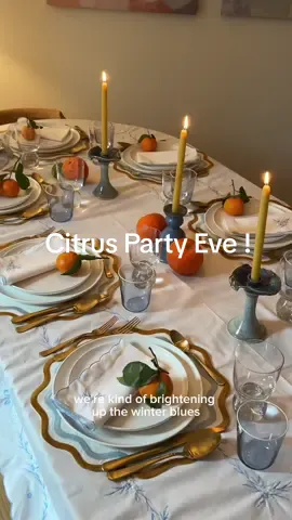 Replying to @alfonsinamd ZEST FEST EVE 🍊🍋‍🟩🍋 #dinnerparty #dinnerpartyideas #hosting 