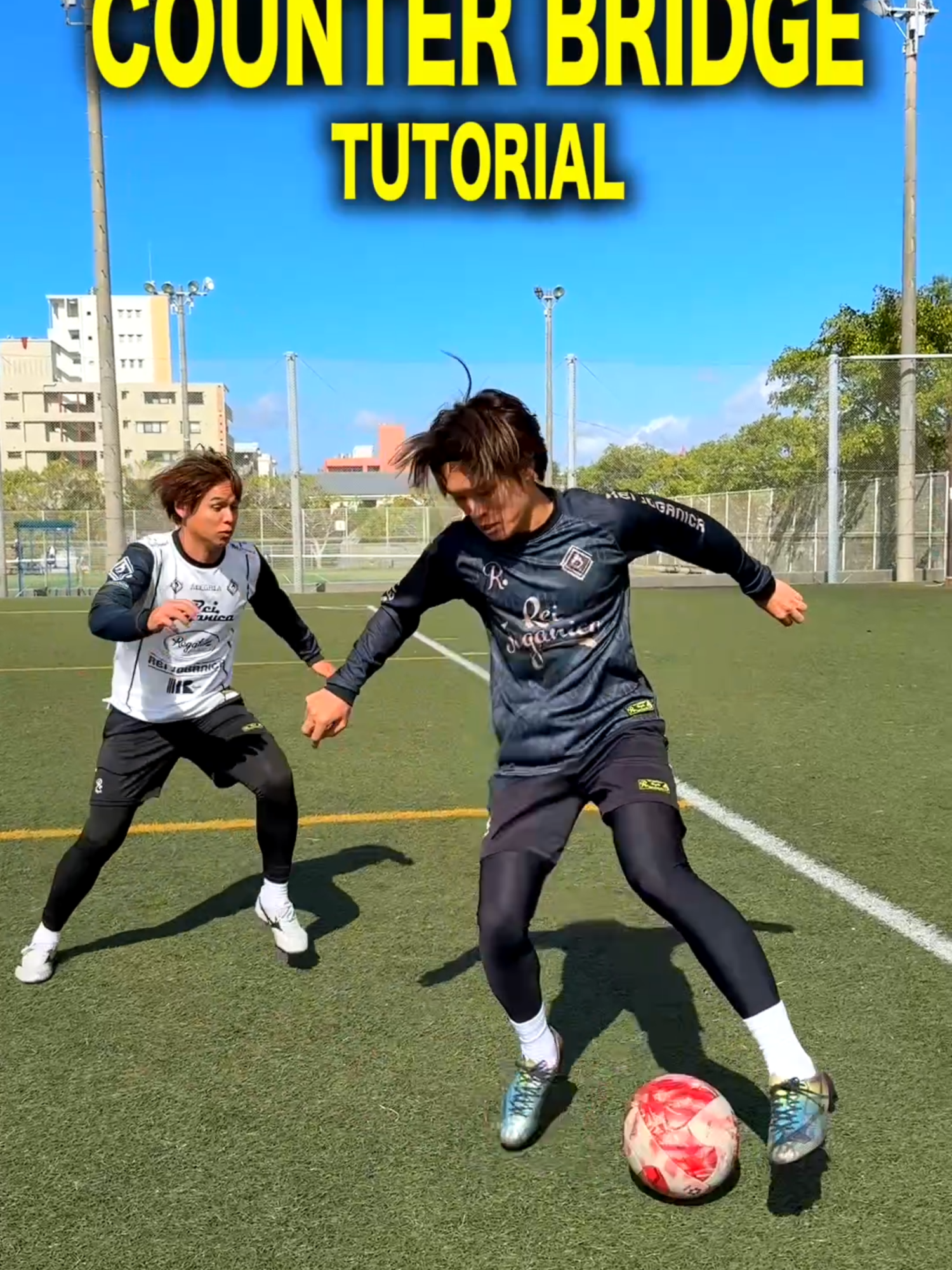 LEARN YOUR NEW SKILL🤨The defender is caught, you go forward🎣 #football #soccer #footballskills #soccerskills #REGATEドリブル塾 #レガテドリブル塾 #サッカースクール #サッカー #ドリブル塾