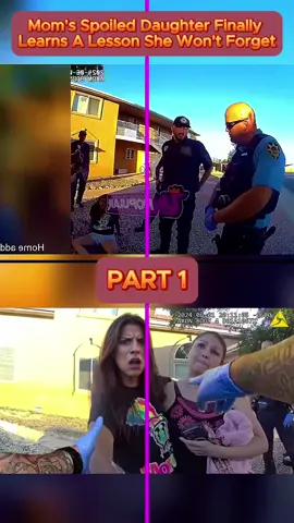 Mom's Spoiled Daughter Finally Learns A Lesson She Won't Forget - Part 1 #cops #copsoftiktok #copsontiktok #copstiktok #police #chase #copschase #foryou #fyp #usa 