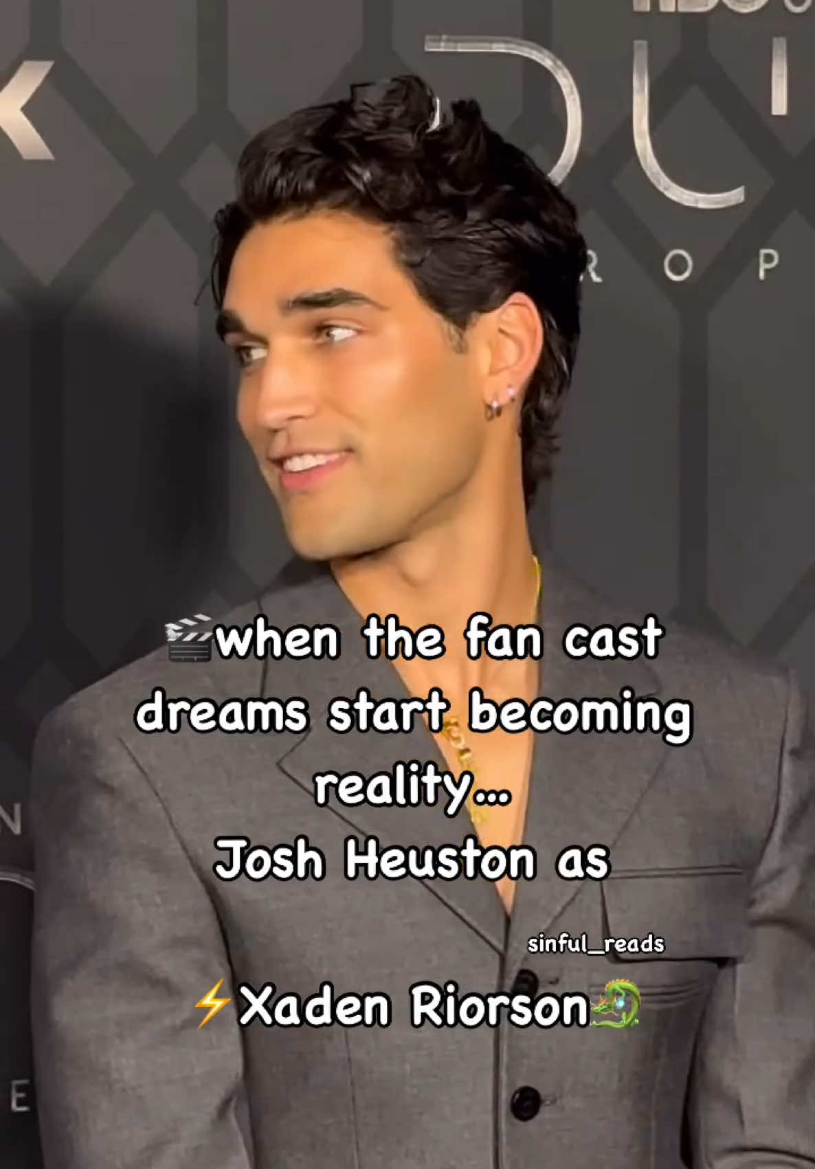 ⚡ Looks like Josh Heuston might be our Xaden Riorson! 🐉 The Fourth Wing adaptation rumors are flying, and we can’t help but imagine him bringing Xaden’s brooding intensity and undeniable charm to life. 🔥✨ I can definitely see him saying: ‘My house, my chair, my woman.’ 🖤 Do you see Josh as Xaden? Let’s discuss! #FourthWing #XadenRiorson #JoshHeuston #BookAdaptation #FantasyLovers #FourthWingSeries #Romantasy #xaden #xadenandviolet #xadenandviolence #xadenandsgaeyl #xadenfanart #violet #violetsorrengail #violetandxaden #onyxstorm #ironflame #empyrean #empyreanseries #rebeccayarros #tairn #sgaeyl #andarna #venin #liammairi #sinfulreads #BookTok #booksbooksbooks #bookish #xadenvenin