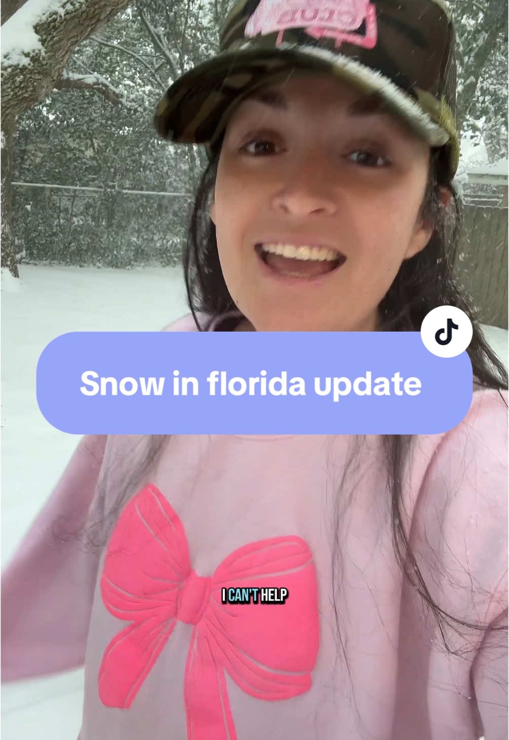 Replying to @Giselita it’s been snowing for hours #snowinflorida #snowinthesouth #snowday 