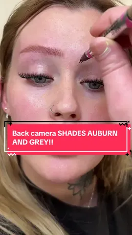 Grey and auburn shades! #flashsale #tiktokshop #newyearnewaura #viral #tts #imethod #ttsfinds #browpen #brows 