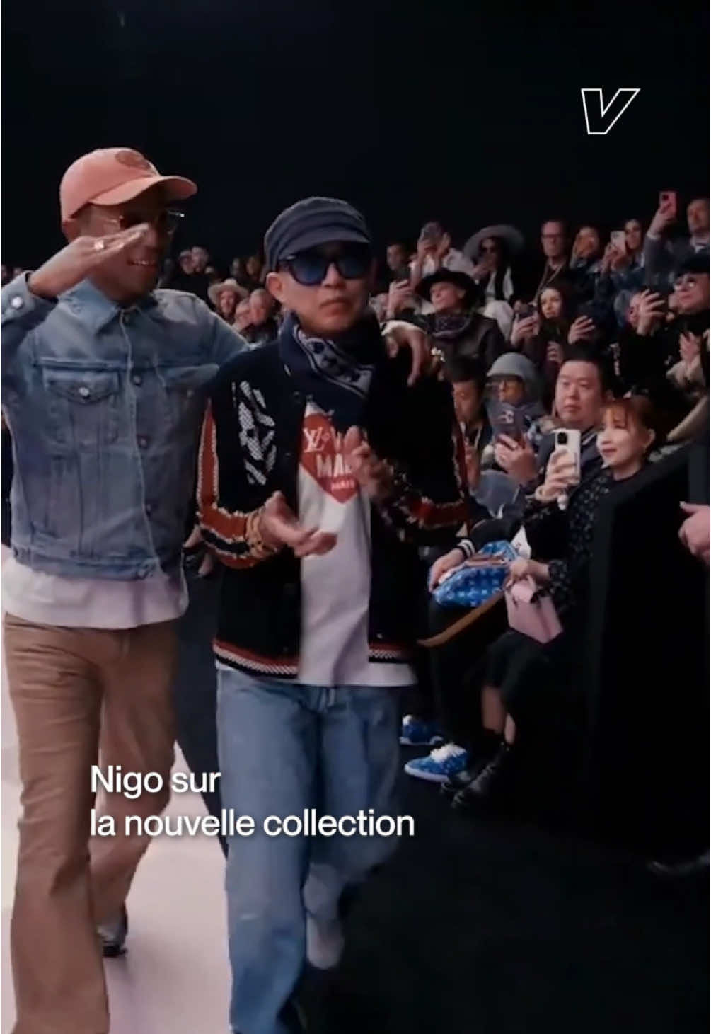 Le nouveau défilé Louis Vuitton Automne-Hiver 2025 par Pharrell, en collaboration avec Nigo. #louisvuitton #nigo #pharrell #bape #y2k #fashion #mode #streetwear #fashionweek #pfw 