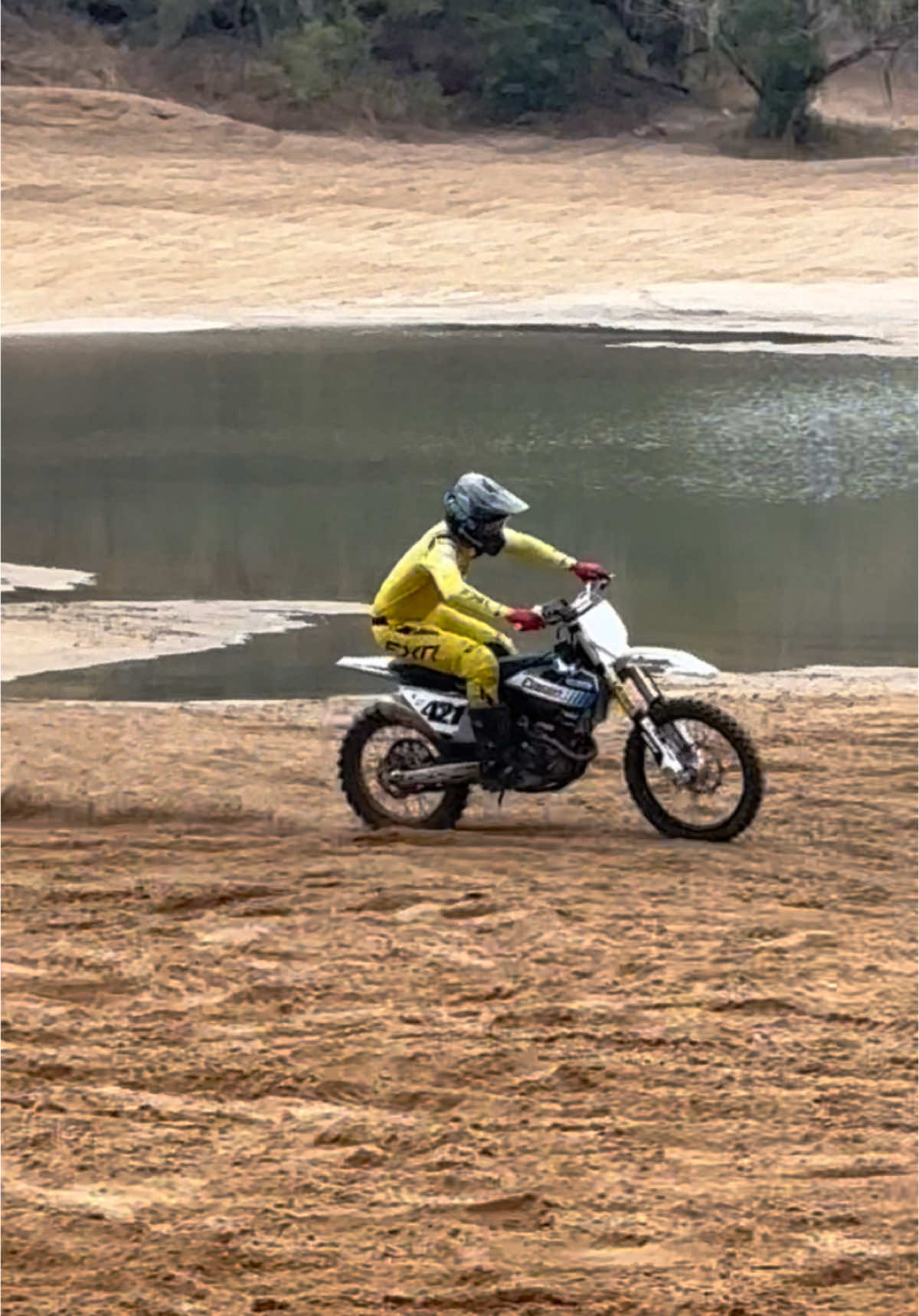 Back in the sand pit 