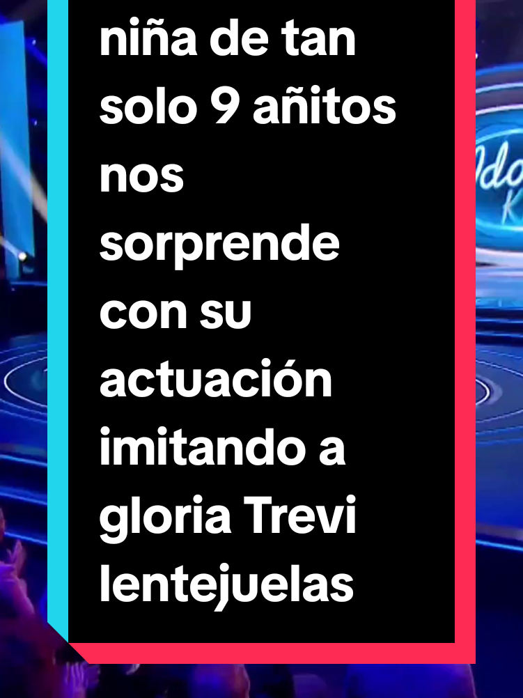 NIÑA DE TAN SOLO 9 AÑOS ES UNA ESTRELLA EN ASCENSO! SU TALENTO PARA BAILAR Y CANTAR ES FENOMENAL Y SORPRENDENTE. EN EL PROGRAMA DE TALENTO, DEJÓ AL JURADO SIN PALABRAS IMITANDO A GLORIA TREVI CON LA CANCIÓN 