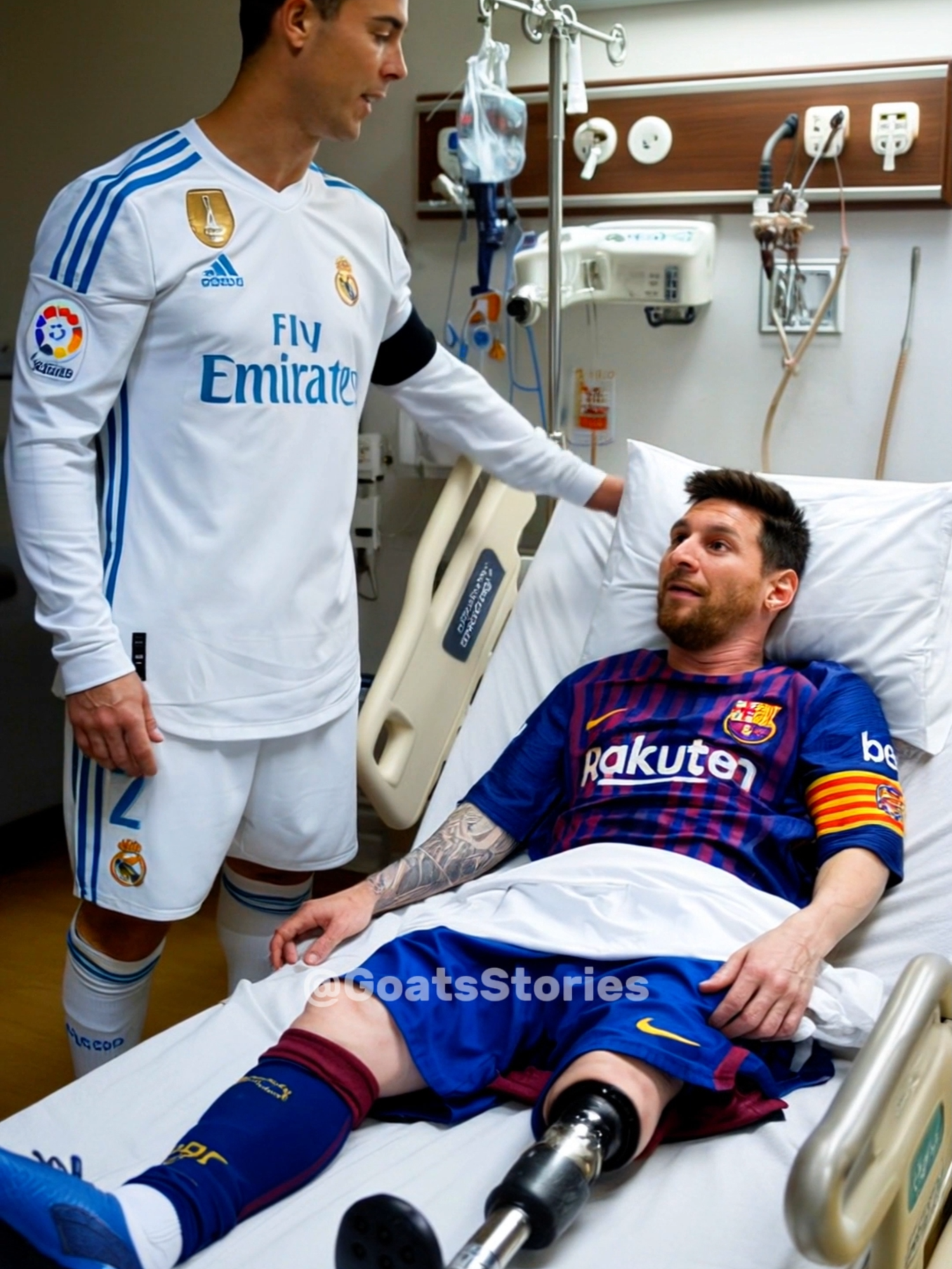 Messi Saved Ronaldo's Life! ❤️‍🩹