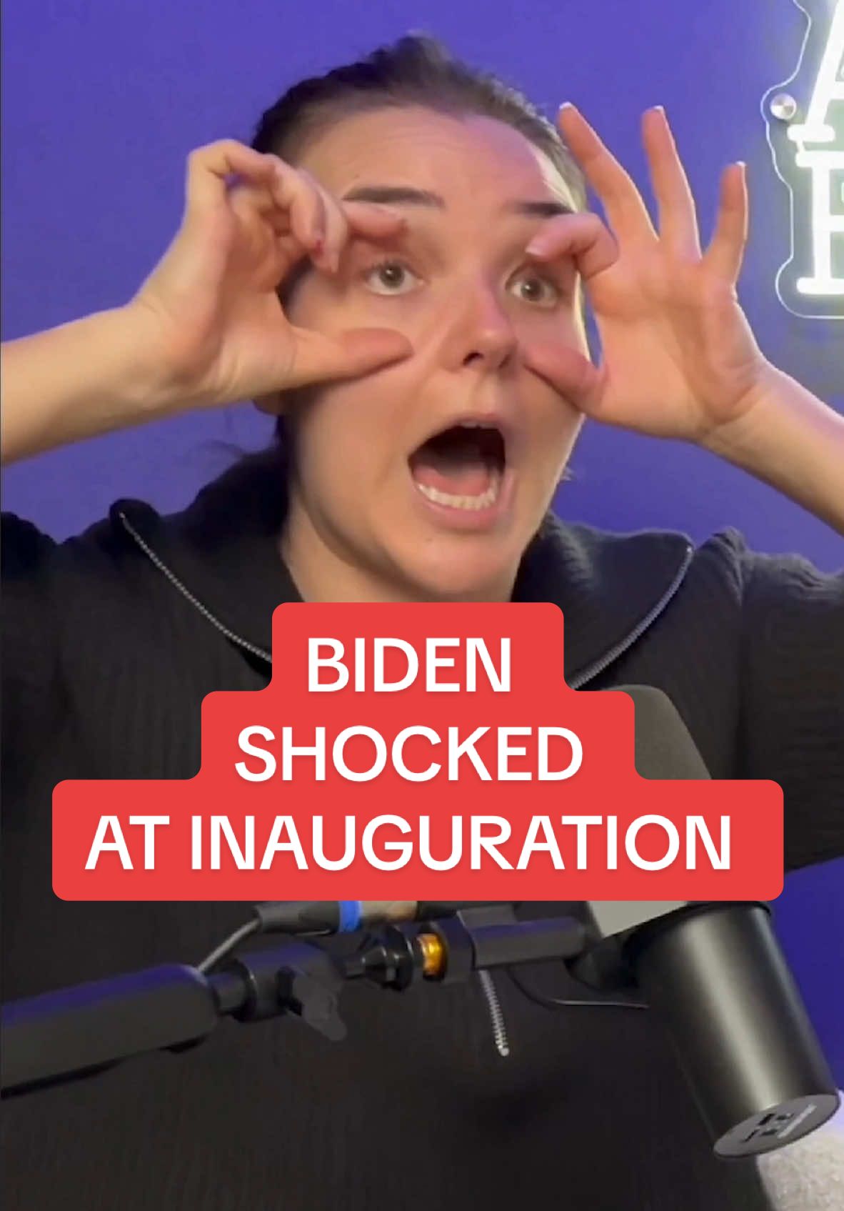 Did you see this moment at the inauguration?! @Jules’s eyeballs popped too! 👀  Full podcast episode ⬆️ #inauguration #news 