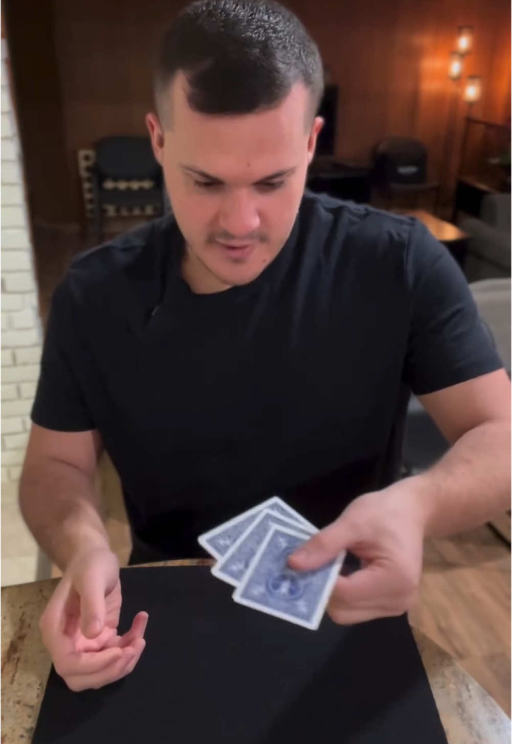 You’re in the matrix 👀 #magictrick #magician #cardtrick #cardmagic #fyp 