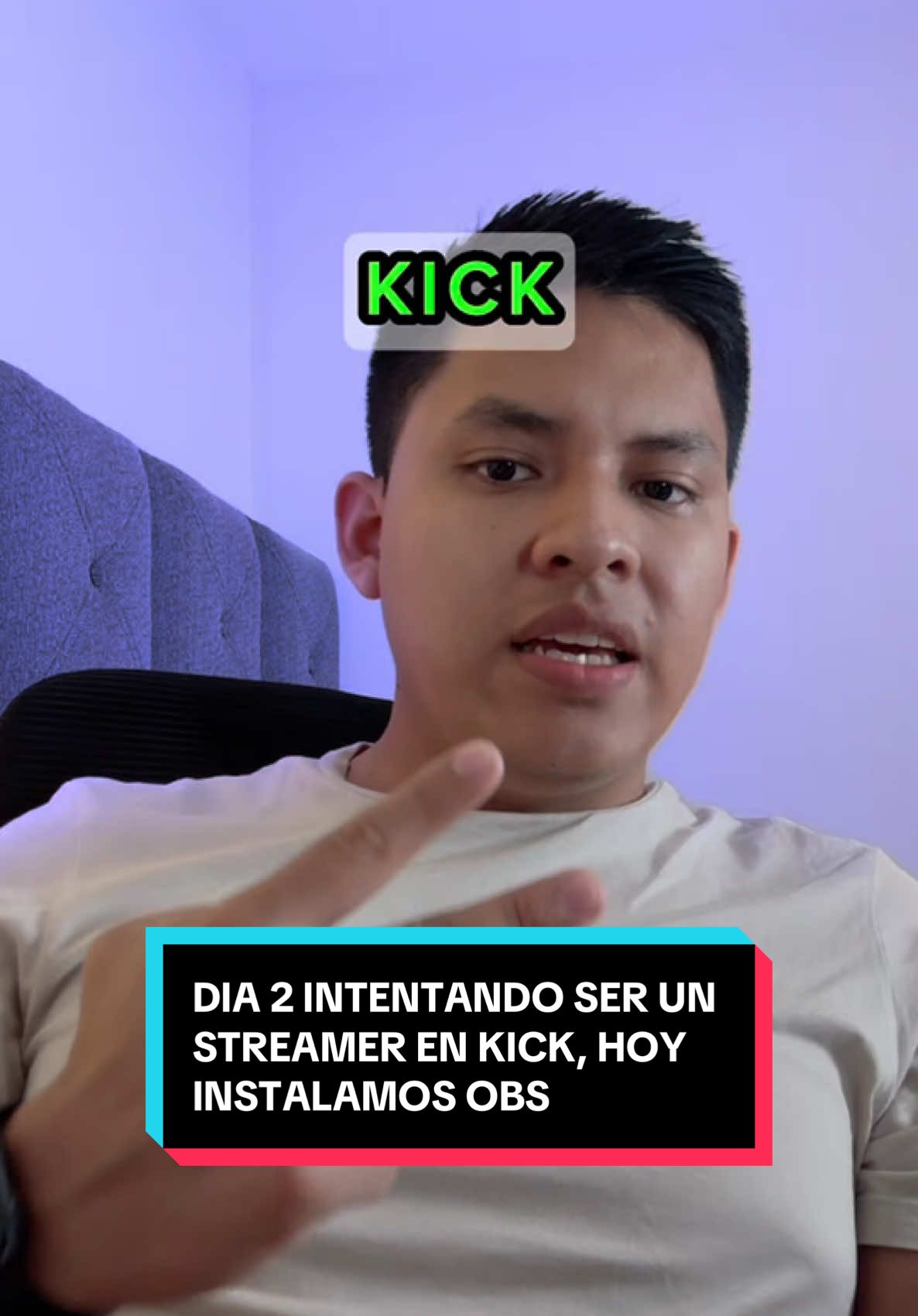 Día 2 intentando ser un Streamer en KICK, hoy descargamos he instalamos el OBS, síganme en KICK jeanfrixx  #fyp #kick 