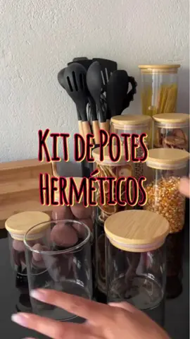 🔗 Digite POTE que te envio o link ou pegue na Bio ❤️  🍃 Kit com 11 Potes de Vidro com Tampa de Bambu Herméticos – Elegância e Praticidade na Organização da sua Cozinha! ✅ Material de Qualidade: Potes de vidro resistente com tampas de bambu ecológicas. ✅ Vedação Hermética: Mantém alimentos frescos por mais tempo. ✅ Design Sofisticado: Combina funcionalidade com um toque natural. ✅ Tamanhos Variados: Perfeito para armazenar grãos, temperos, snacks e mais. ✅ Fácil de Limpar: Vidro durável e higiênico para o dia a dia. 🌟 Organize com estilo e mantenha seus alimentos sempre frescos! 🛒 Adquira agora e transforme sua cozinha! #funcional #multiuso #promobydrea #achadinhos #organização #cozinha #potesherméticos 