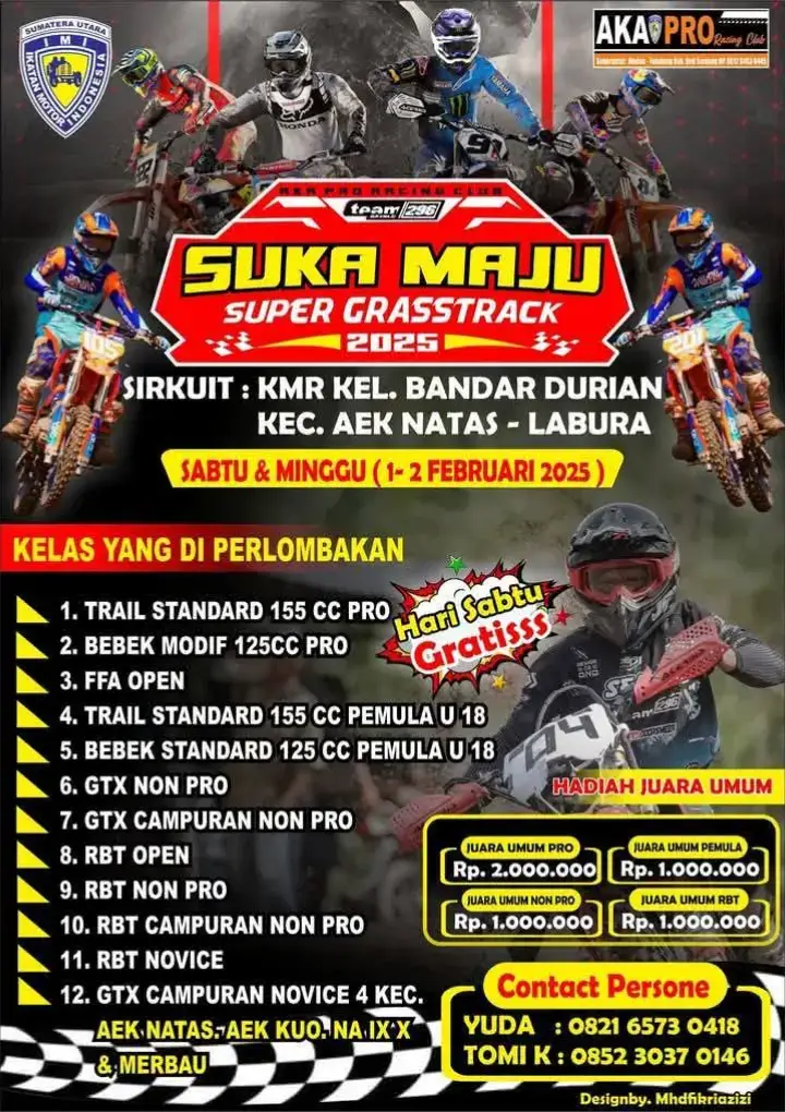 #gtxsumutracing #viraltiktok #viralvideo #grasstrack #motocross #fypシ゚viral #fyp #TikTokAwardsID #rbt #traveltiktok 