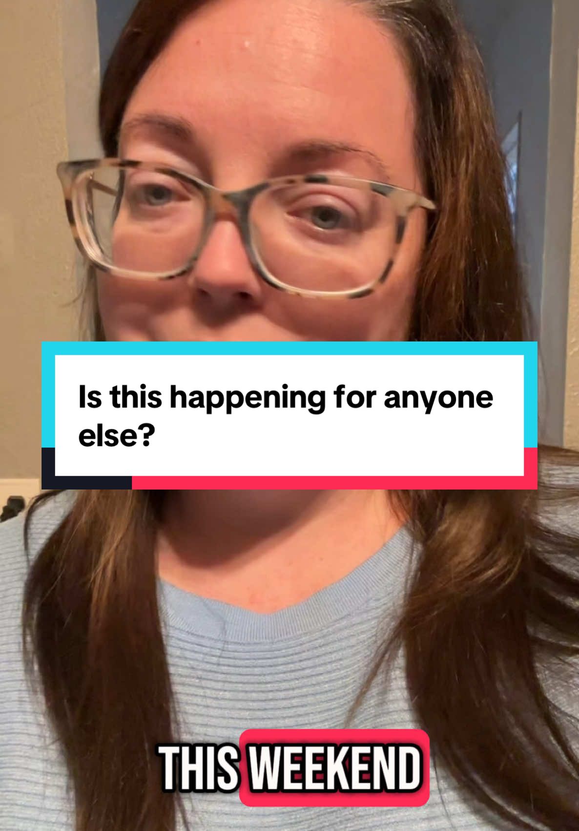 Is this happening for anyone else?  #tiktokban #meta #facebook #creatorsearchinsights 