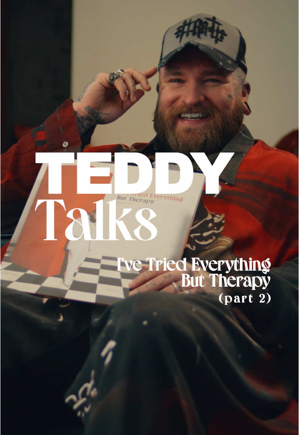 Just three more days until I’ve Tried Everything But Therapy (Part 2) is OUT. Can’t  wait for y’all to hear this track…and all the others 🧡 Pre order at Shop.TeddySwims.com 🎶: Your Kind Of Crazy #newmusic #soulmusic #teddyswims #tiktokviral #fypシ #newalbum 