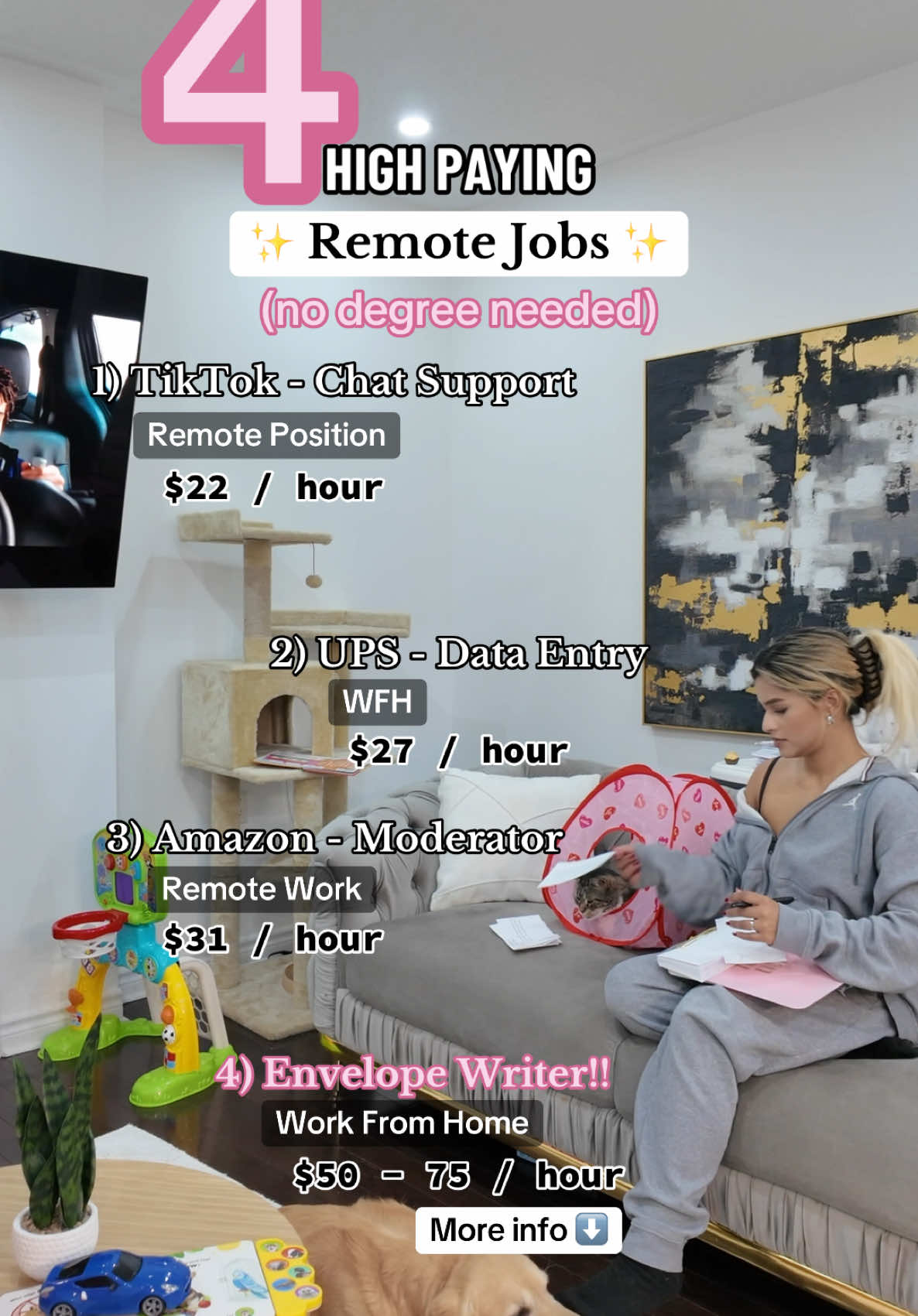 In 2025, choose working from home🏡 I’ve been working remotely for 5+ years now and it’s honestly the best decision I’ve ever made! I love choosing my own hours so I can spend more time with my family✨ #waystomakemoneyonline2025 #remoteworkfromhomejobs #workfromhomejobs2024 #wfhmom #workfromhome2025 