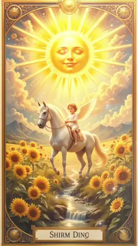 El Sol ☀️✨ #tarot #guiaespiritual #eligeunacarta #fyp #ConsejoDelDía #arcanosmayores #motivation #sol  