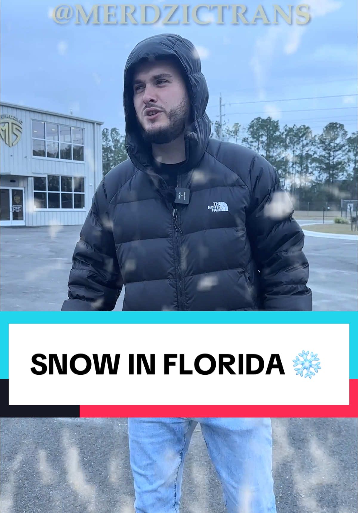 Floridians during a storm be like ❄️🤣 #winterstorm #storm #florida #freezing #cold #weather #usa #snow 