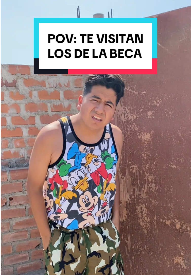 POV: Te visitan los de la beca 😔🥺 Fuimos todos #humor #sketch #parodia #fyp #risa 