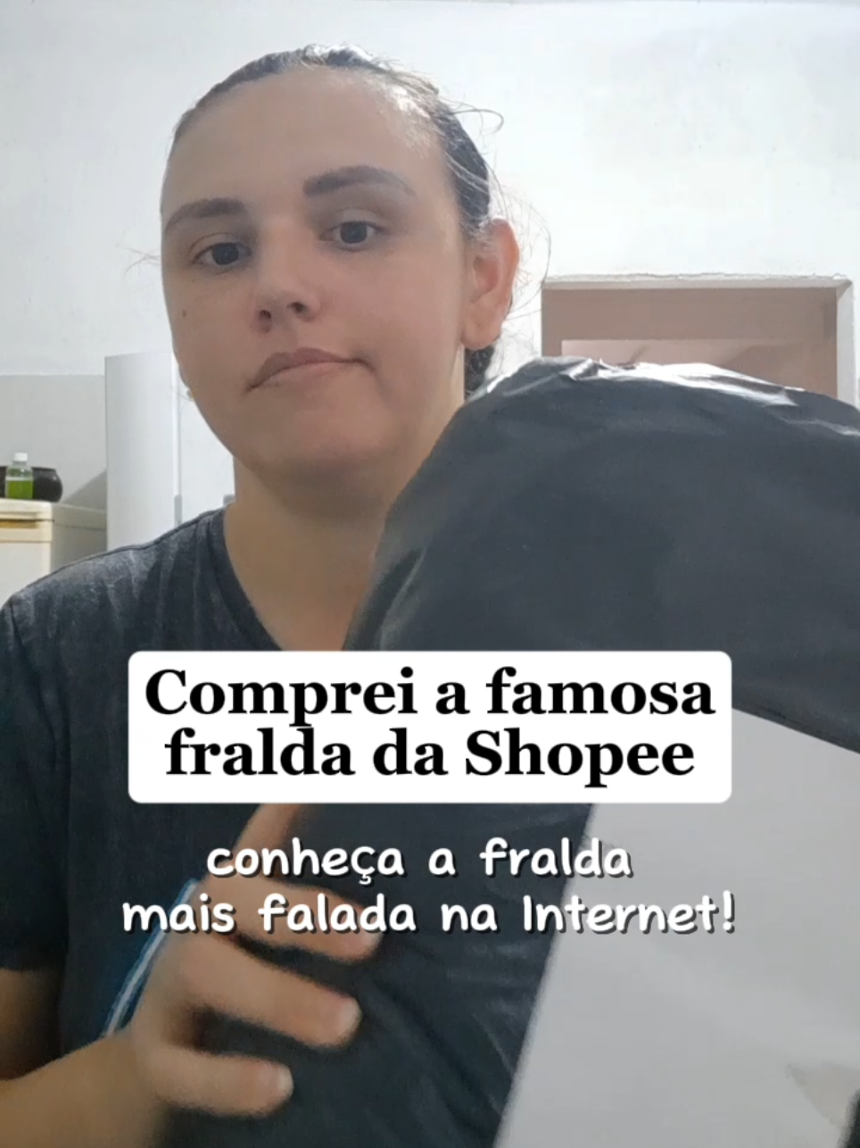 Finalmente chegou a famosa fralda da shopee. #fralda #sumikko #fraldacalça #shopee #novidade #famosa #maternidade #videoviral #feed  #chadebebe #lancamento #fyp 